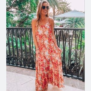 Pink Lily Maxi Dress